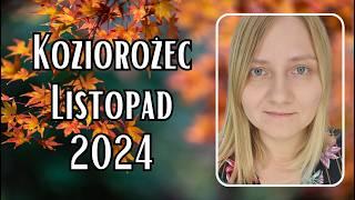 ️ Koziorożec  Masz Więcej MOCY‼️Listopad 2024