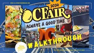 OC Fair 2024 Walk-Through - Full Fair, Skyway, Art of Music - All Streets Gourmand