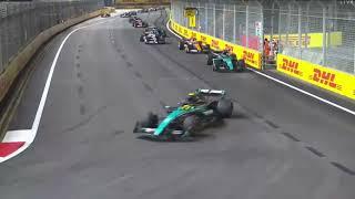 Singapore GP 2024 Race Start | #f1 #f1edit #singapore #gp #2024 #trending #viralvideo #fypシ゚