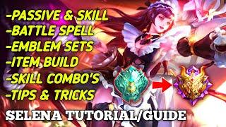 Tutorial/Guide Selena 2022 |Tutorial For beginners |Selena Combo/Tips for Selena Season 24