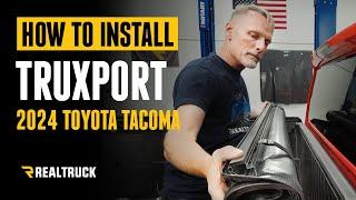 How to Install Truxedo TruXport Soft Roll Up Tonneau Cover on a 2024 Toyota Tacoma