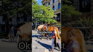 Oktoberfest Parades are just wow ️ #oktoberfest