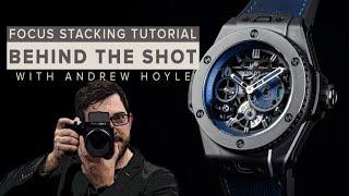 Luxury watch photography tutorial: Behind the Shot with Andrew Hoyle