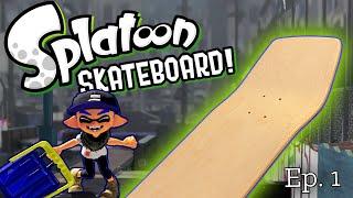 Making a Custom Splatoon Skateboard Deck for AGDQ - Part 1: Shaping the Deck