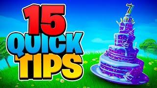 15 Quick Tips Every Fortnite Player Needs To Know In Fortnite's Birthday Event