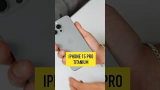 The TITANIUM iPhone 15 Pro Max  #tailormadetech #apple #iphone15pro #iphone15procolors #iphone15