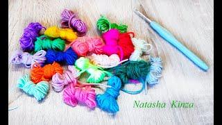 СУПЕР ИДЕИ что связать из крошечных остатков пряжи!/SUPER IDEAS what to knit from tiny yarn scraps