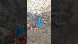 Patrick Vs Spiderman Ragdoll Fall Gta 5 - Gta 5 Most Epic Physics Fail