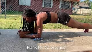 At Home Workout Week 1-6 (Day 1 ) || TeeTee Terry