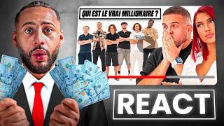 ILS DOIVENT TROUVER LE VRAI MILLIONAIRE (react)