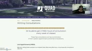 Fall 2018 Writing Center Consultation Updates