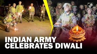 J&K: Indian army celebrates Diwali in Rajouri’s Naushera at the LoC