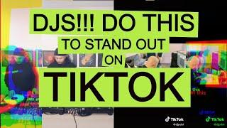 Do THIS on TIKTOK To Stand Out As A DJ!!! (Duet With Direct Audio)