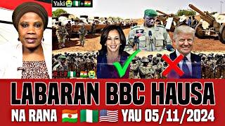 BBC Hausa Labaran Duniya na Rana Yau /05/11/2024 #bbc