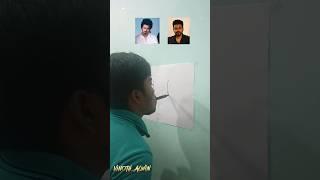 Mouth Art (Jeevan X Leodas) |#vijay #thalapathyvijay #art #artist #mouthdrawing @Artist_Alwin