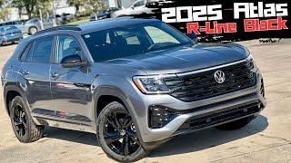 2025 VW Atlas Cross Sport SEL R-Line Black Debuts With A New Stealthy Look!