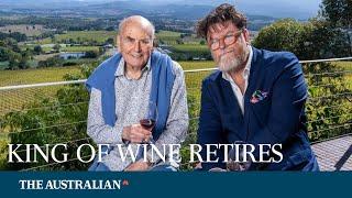 King of Wine James Halliday steps down after 40 vintage years (Watch)