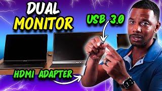 How To Connect Portable Monitor to Laptop | For Mac & PC