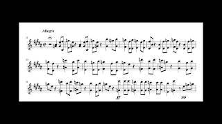 Nabucco - Overture for Clarinet Solo (multiphonics) Part 2