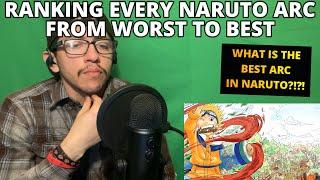 SWAGKAGE: RANKING EVERY NARUTO ARC FROM WORST TO BEST (REACTION + MY THOUGHTS)