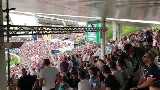 The Convict Song - Barmy Army fans in the Ashes Hollies, Edgbaston