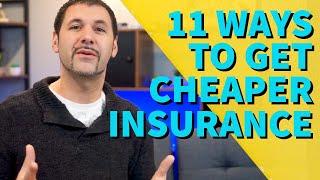 How to get lower car insurance rates | 11 Ways to get cheaper car insurance