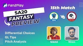 DUR vs PRE Dream11 Prediction today match | DUR vs PRE Team