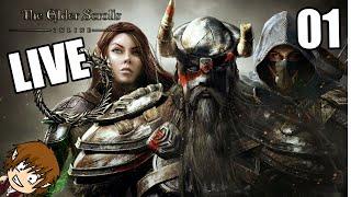 Elder Scrolls Online: Anfang als Nekromant  Live Let's Play Deutsch