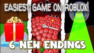 6 New Endings (PART 10) - Easiest Game On Roblox! [Roblox]