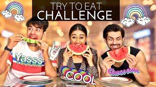 Try to Eat Challenge | Rimorav Vlogs