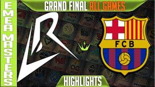 LR vs BAR Highlights ALL GAMES | GRAND FINAL EMEA Spring 2025 | Los Ratones vs Barca Esports