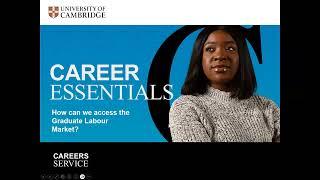 Career Essentials - Navigating the Graduate Labour Market