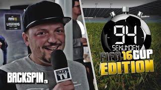 94 Sekunden mit Bartek | BACKSPIN FIFA 16 CUP EDITION