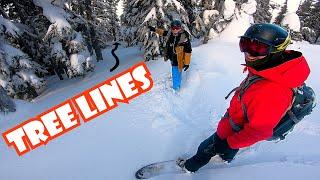 The Last Adventure Before Whistler Closed   |  POV Snowboarding  |  Backcountry Tree Riding