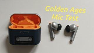 Moondrop Golden Ages Mic Test