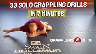 33 Solo Grappling BJJ Drills in 7 Minutes - Jason Scully