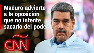 Maduro responde al reconocimiento de EE.UU. de González Urrutia como presidente electo de Venezuela