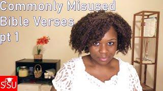 SSU Bible Study, E156 "Commonly Misused Bible Verses" pt 1