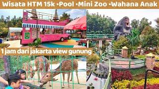 THE FARM PANCAWATI BOGOR 2022‼️ tempat wisata murah di puncak Bogor | punya rusa di mini zoonya 