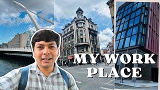 Ireland's work place | How's the job location in Dublin, work culture | Office day vlog 🫡