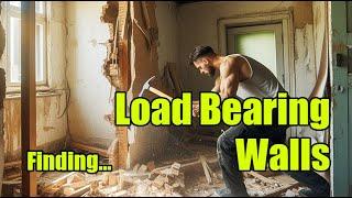 What are load-bearing walls and how to potentially tell which walls are.