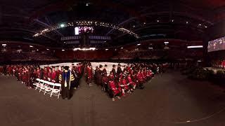 CMNS Commencement 360: Procession Center Cam
