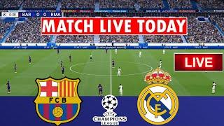 Real Madrid vs Barcelona LIVE | UEFA CHAMPIONS LEAGUE FINAL 2024/25 | Full Match eFOOTBALL