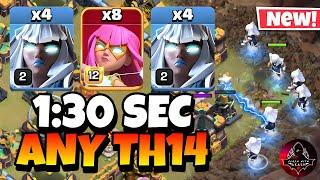 TH14 Electro Titan Attack Strategy | TH14 Electro Titan | Best TH14 Attack Strategy (2024)