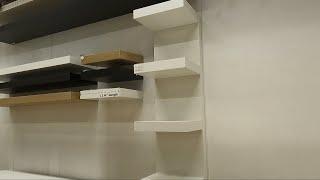 IKEA LACK RACK WALL SHELF UNIT WHITE CLOSER LOOK FURNITURE HOME DECOR REVIEW IKEA SHOP SHOPPING