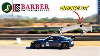 First time at Barber Motorsports Park in my K FRS so i broke it