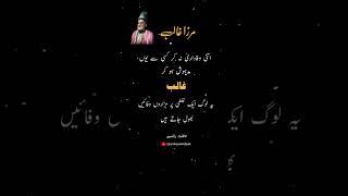 Mirza Ghalib Poetry #ghalib  #urdupoetry #viralpost #ytshorts #viralvideo #explore #1million