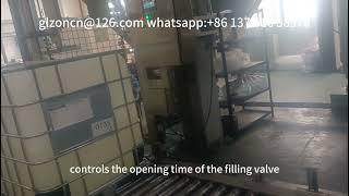 #IBC/#Drum #fillingmachine with #automatic #moving#0-1000L #liquidfillingmachine Manufacturer