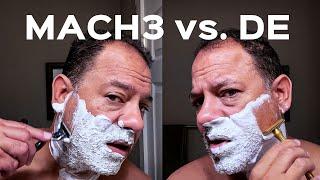 Gillette Mach3 vs. Blackland Razors Blackbird Premium DE Safety Razor —  average guy tested