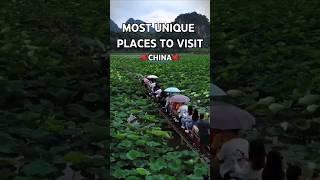 Most Unique Places to Visit in China  #travelshorts #explorechina #placesthatdontfeelreal